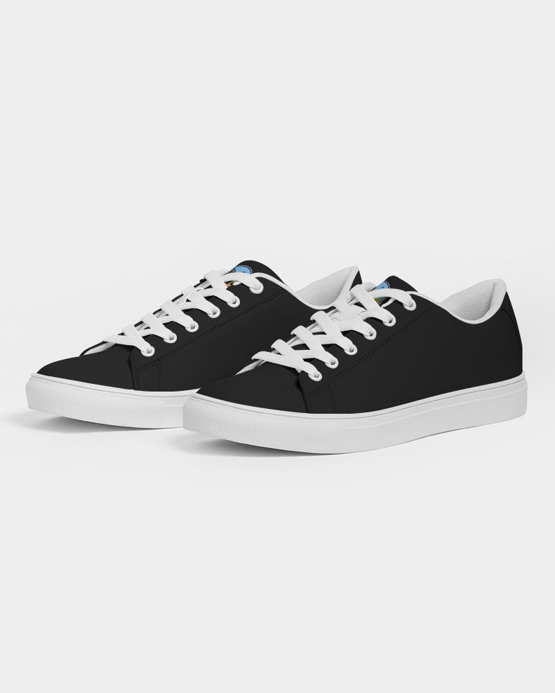 plain flite women's faux-leather sneaker