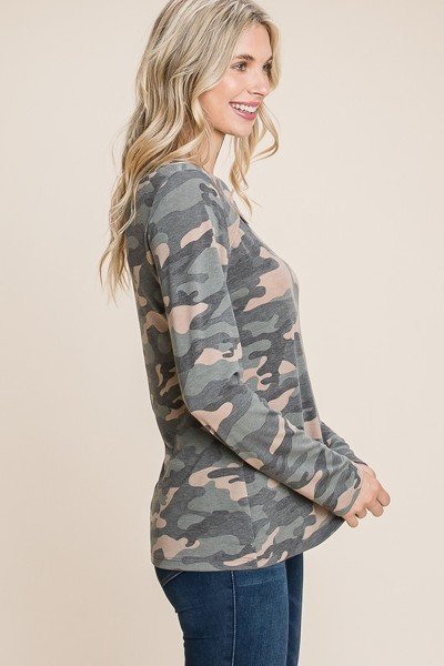 fz women's camo top