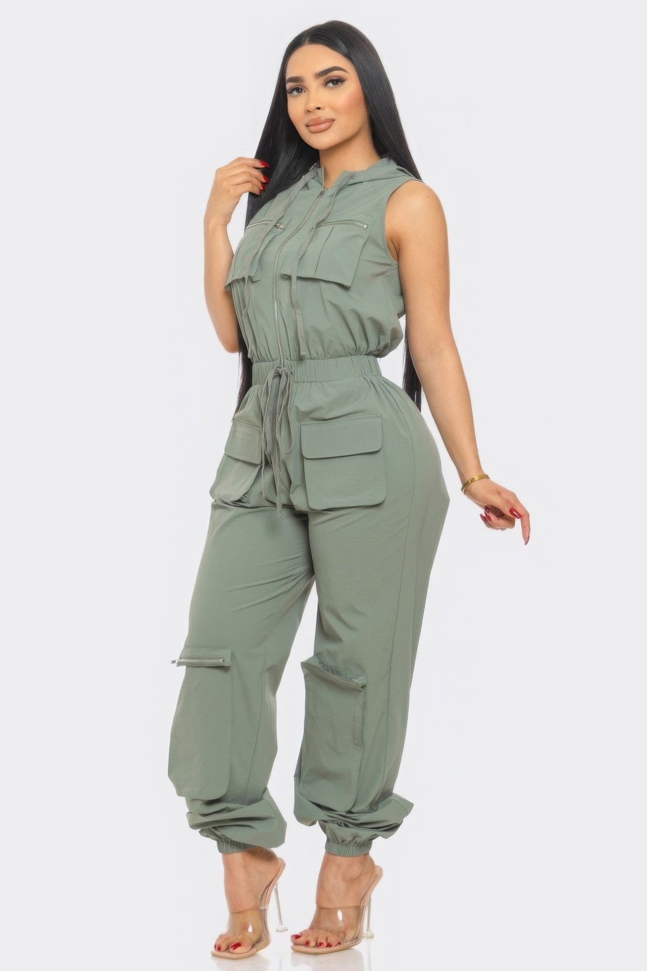 FZ Women's Casual stylish Cargo Jumpsuit - FZwear