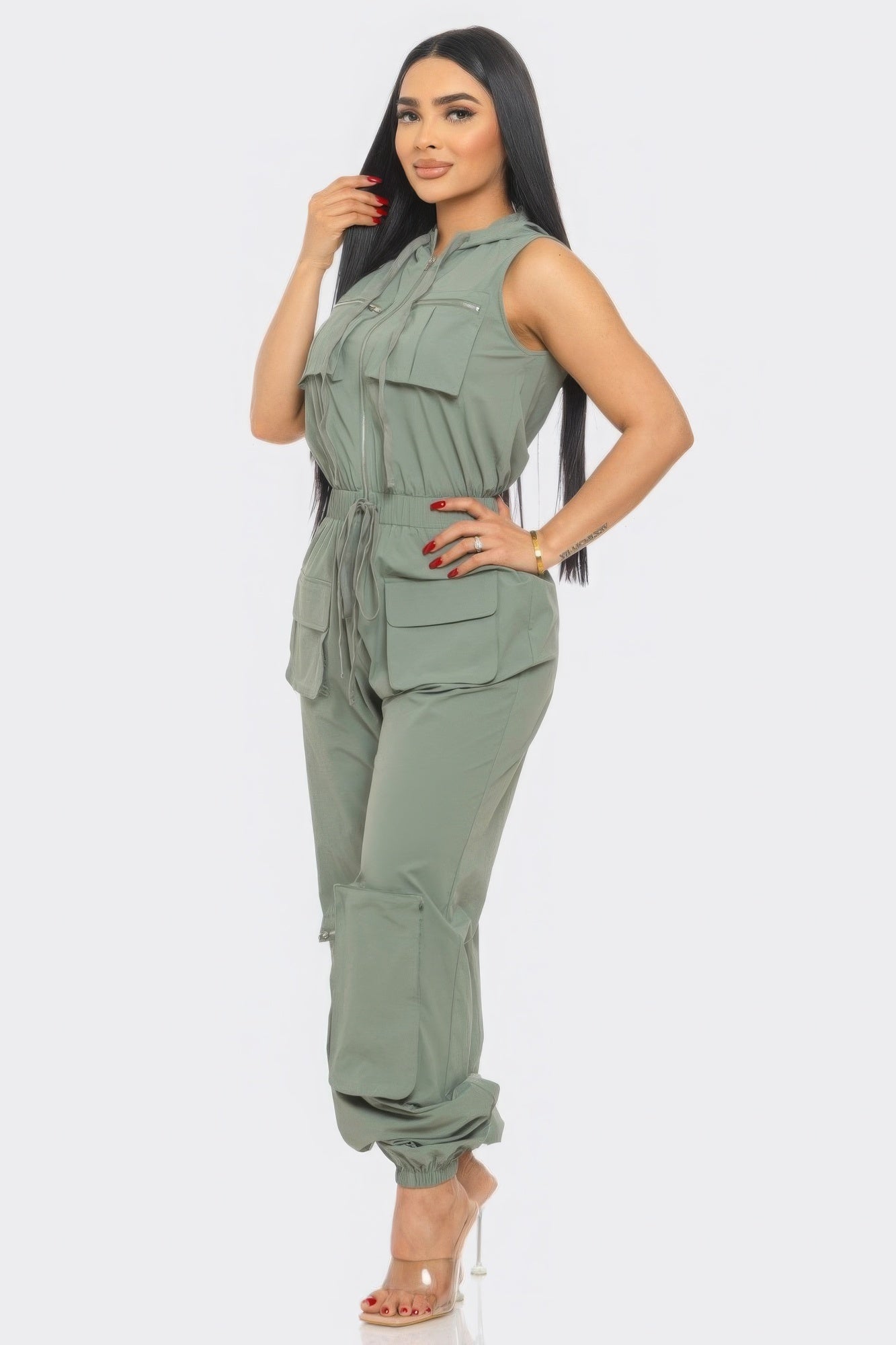 FZ Women's Casual stylish Cargo Jumpsuit - FZwear