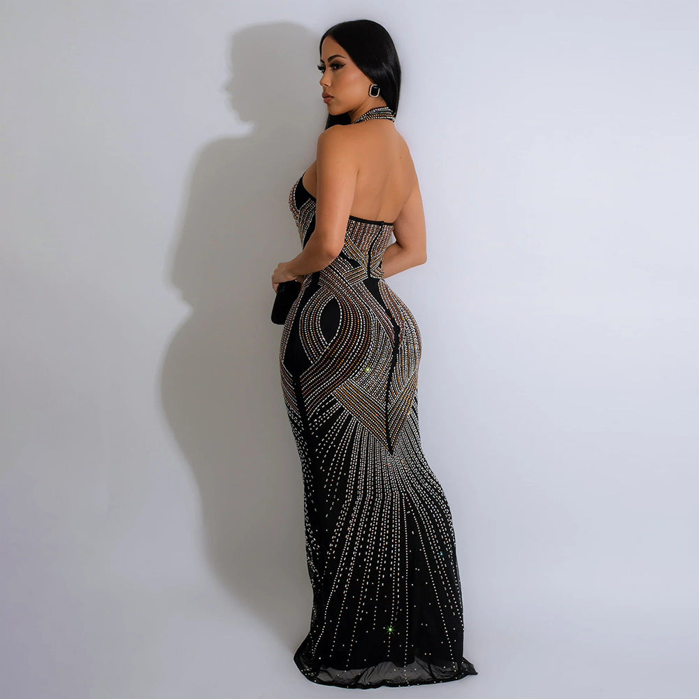 FZ Women's Sheath Rhinestone Evening Dress - FZwear