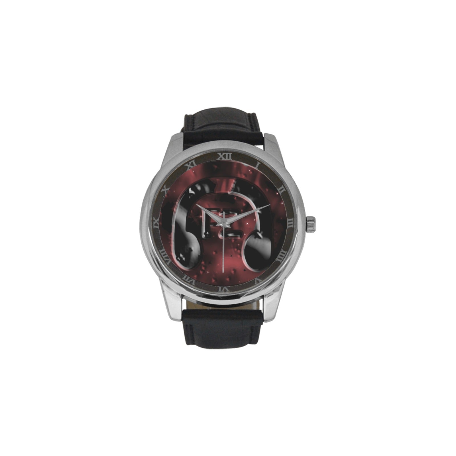 fz original watch too men's leather strap large dial watch (model 213)