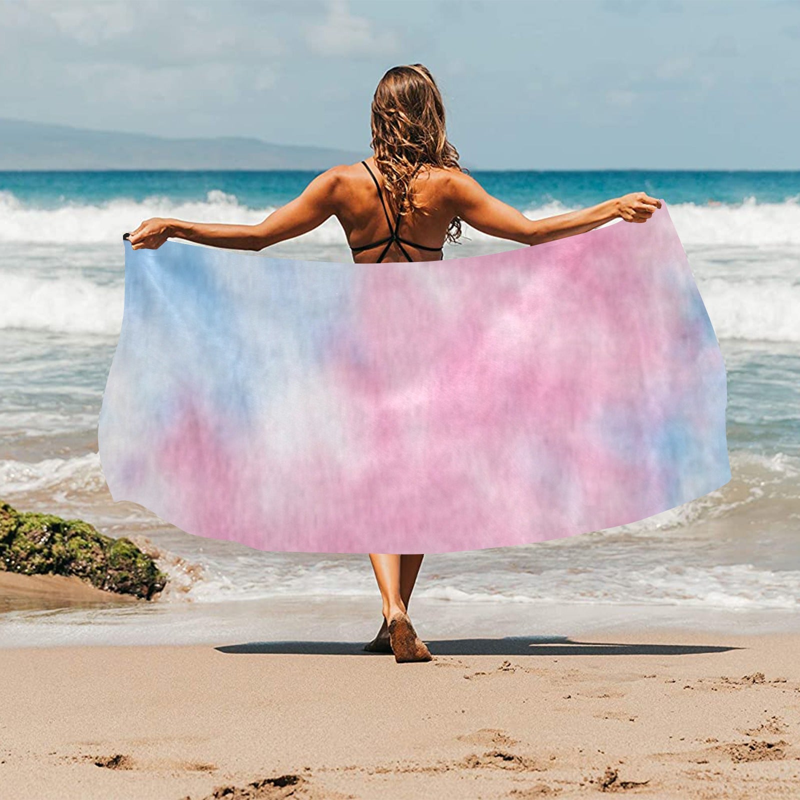 fz beach towel beach towel 32"x 71"(made in queen)