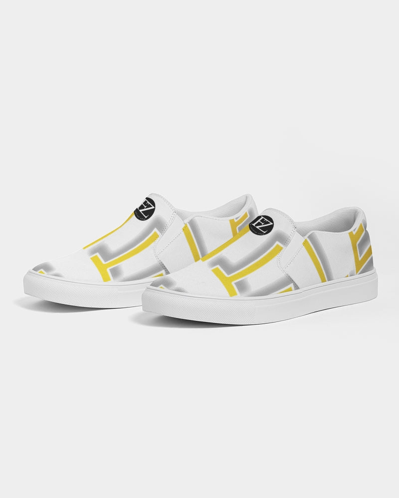 white zone upgraded women's slip-on canvas shoe