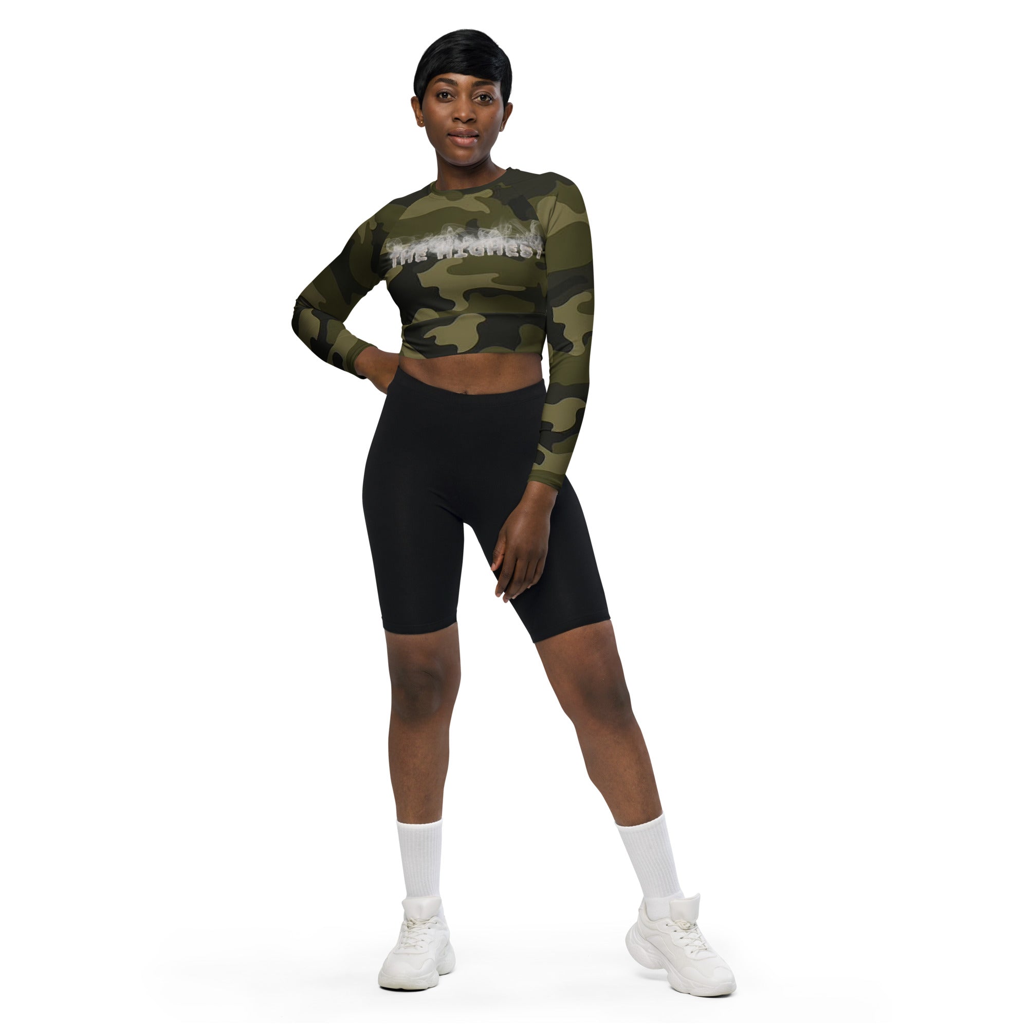 FZ Women's long-sleeve crop top - FZwear
