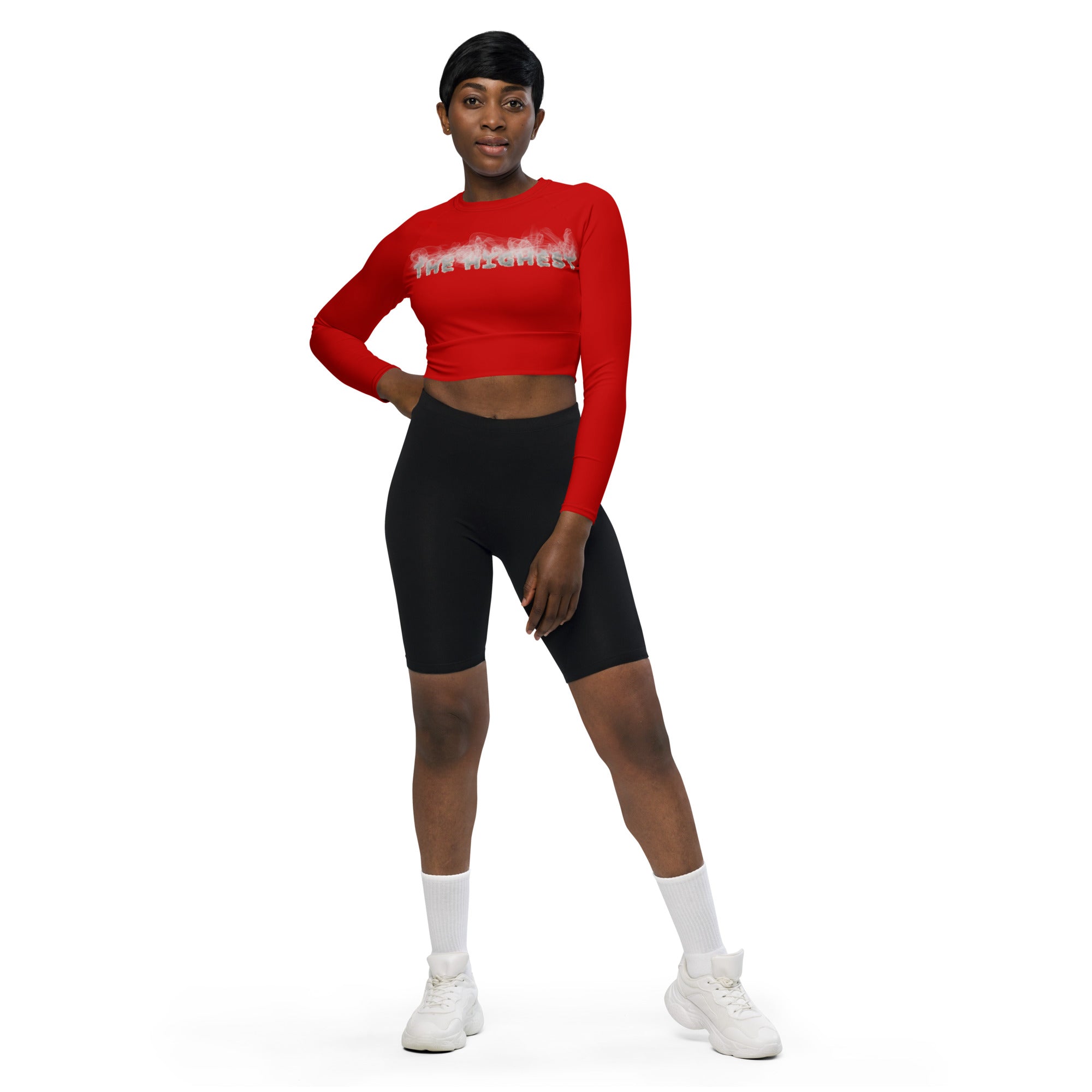 FZ Women's long-sleeve crop top - FZwear