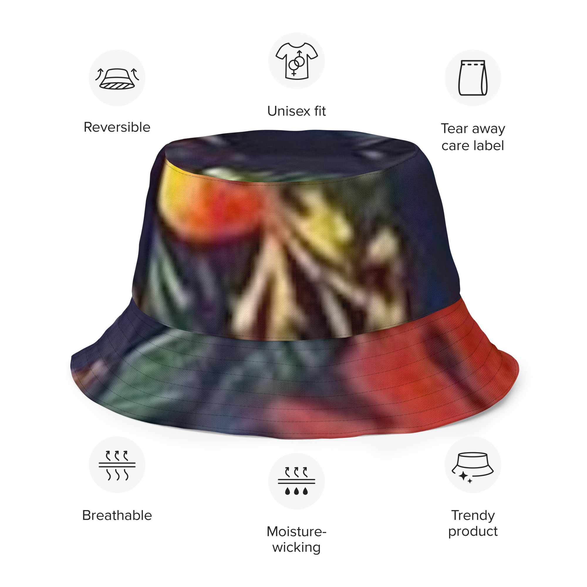 FZ Unisex Reversible bucket hat - FZwear