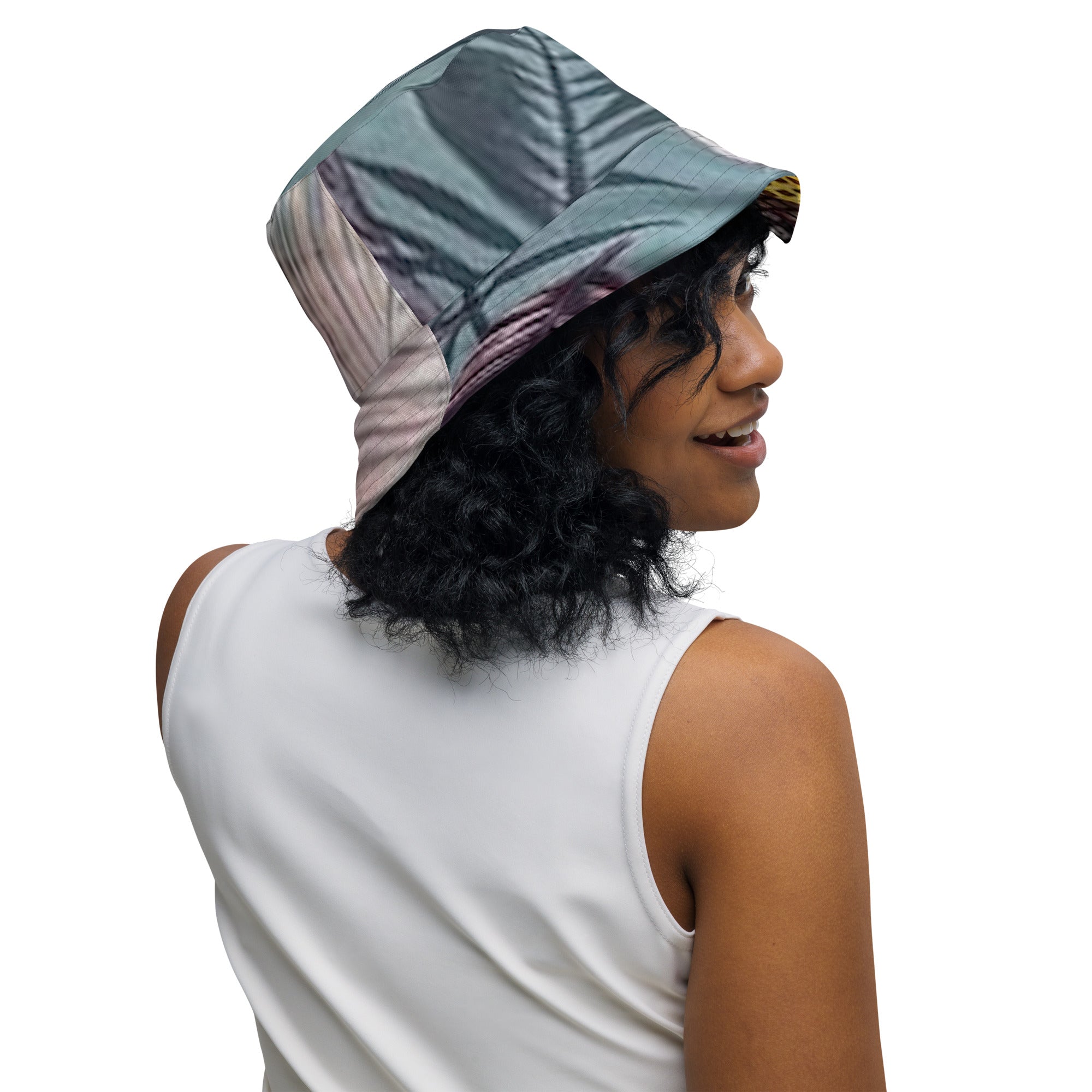 FZ Unisex Reversible Rasta bucket hat - FZwear