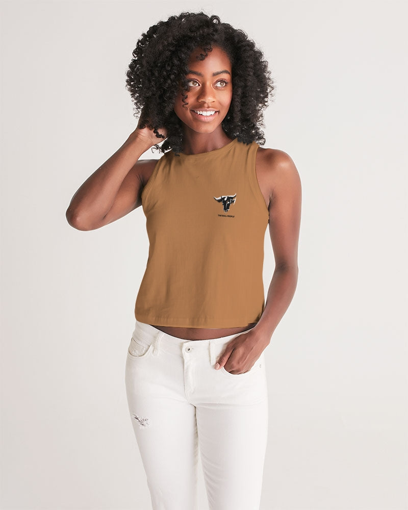 tan flite women's cropped tank