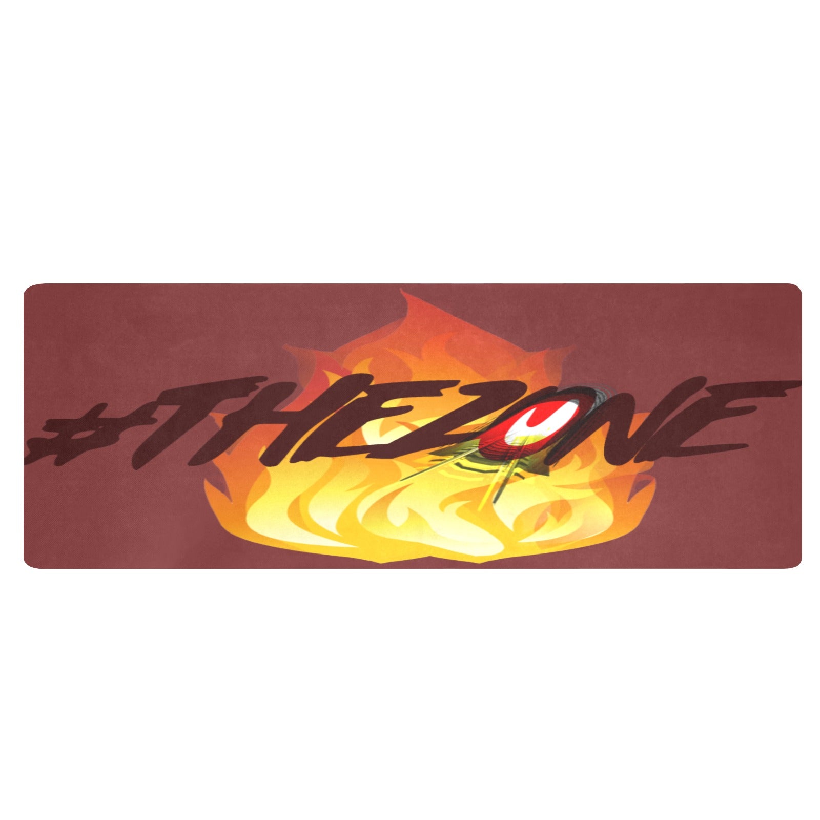 fz zone kitchen mat one size / fz kitchen zone mat - burgundy kitchen mat 48"x17"