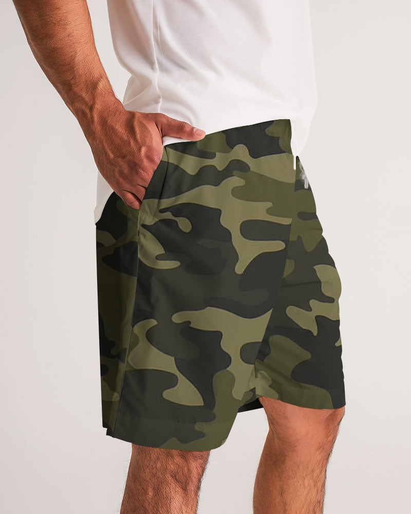 darker shade men's jogger shorts