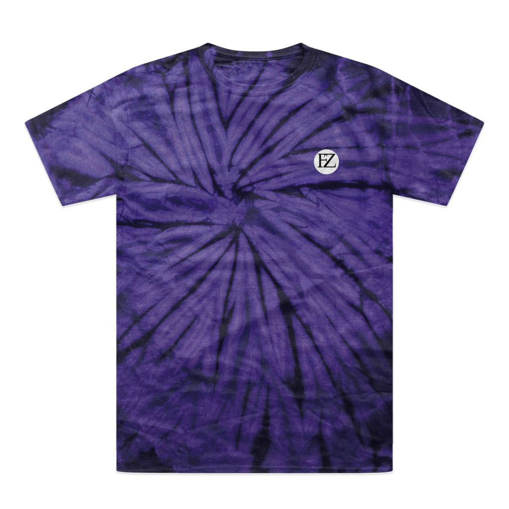 fz women's tonal spider tie-dye tee