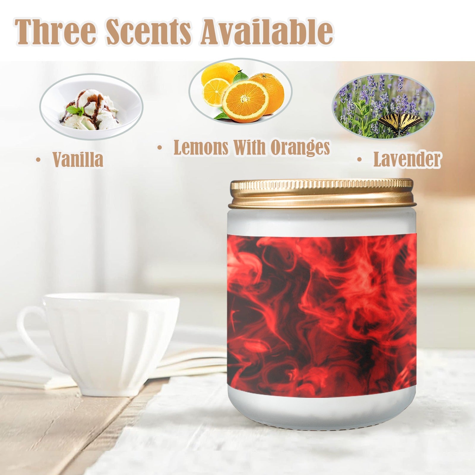 fz cented candles custom scented candle (made in queen)