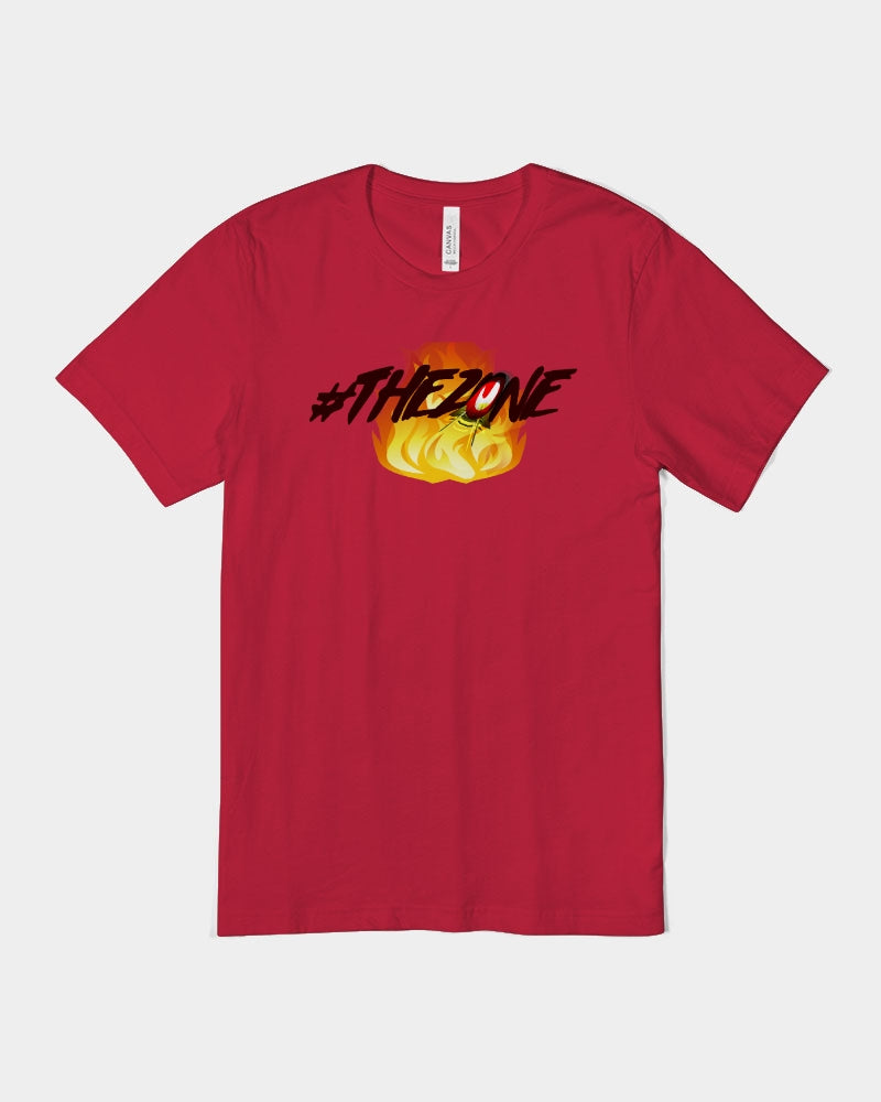 the zone unisex jersey tee | b&c