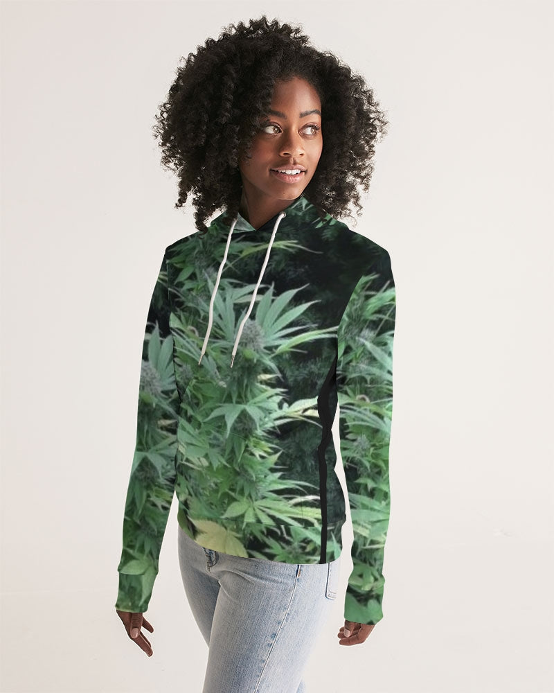 orange hill - lighter shade women's hoodie