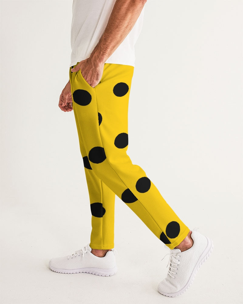 fz yellow dot men's joggers