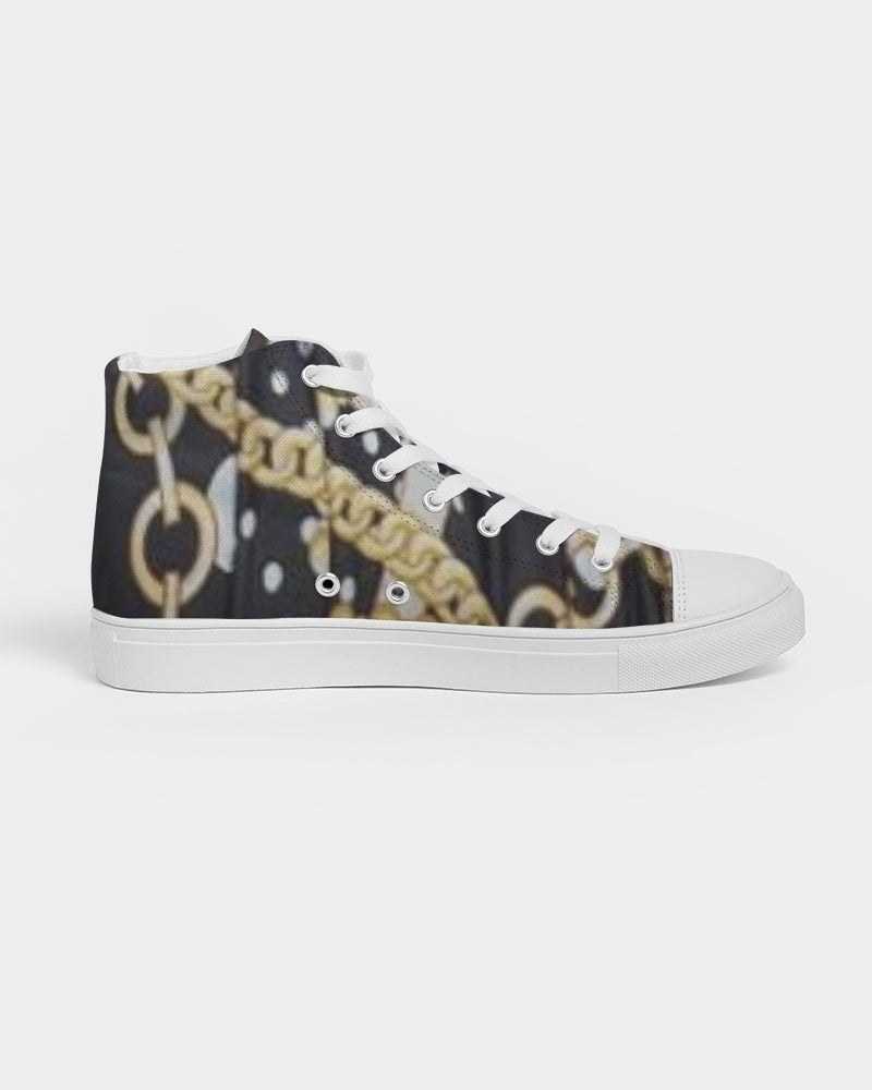 fzwear designer men's hightop canvas shoe