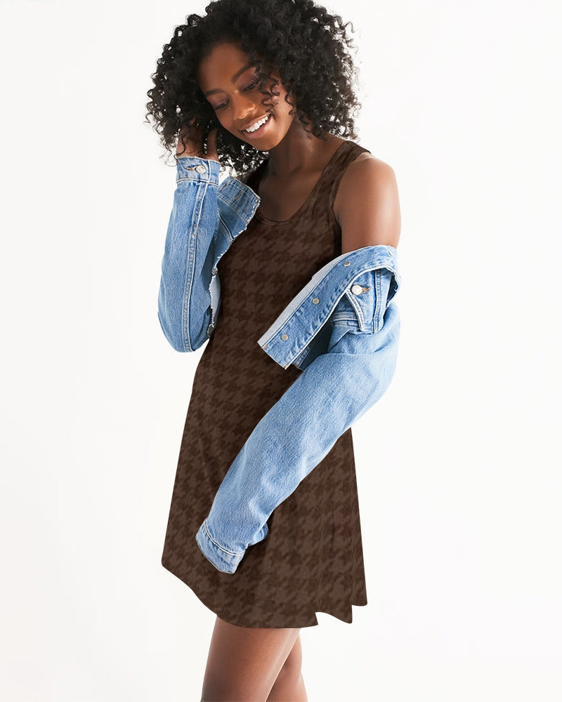 fz plaid women's racerback dress