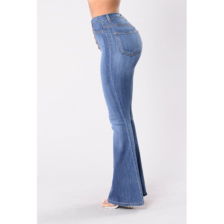 fz women's high-waist jeans pants