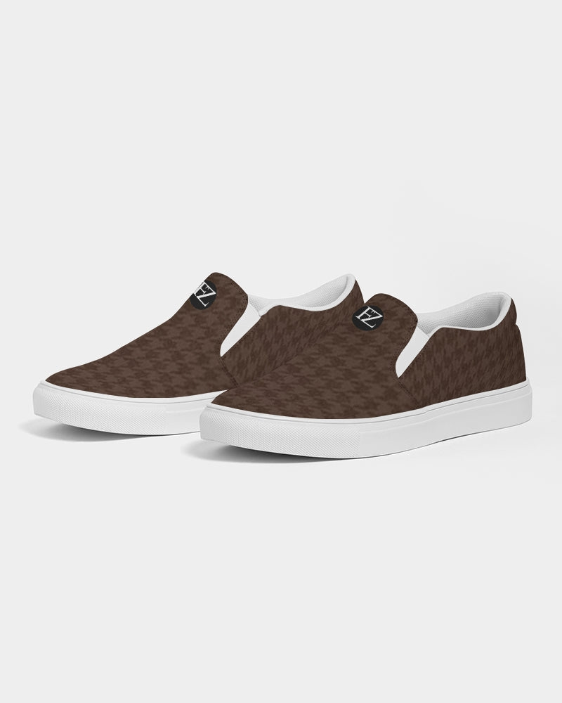 fz plaid women's slip-on canvas shoe