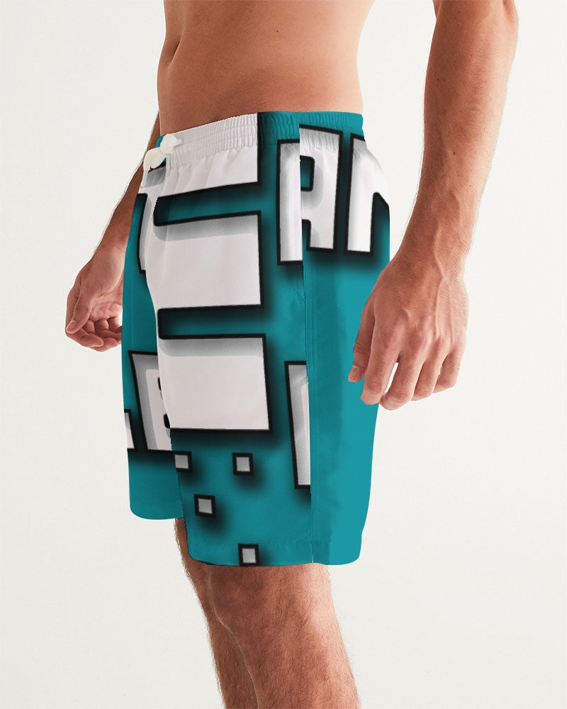 blue sky men's swim trunk