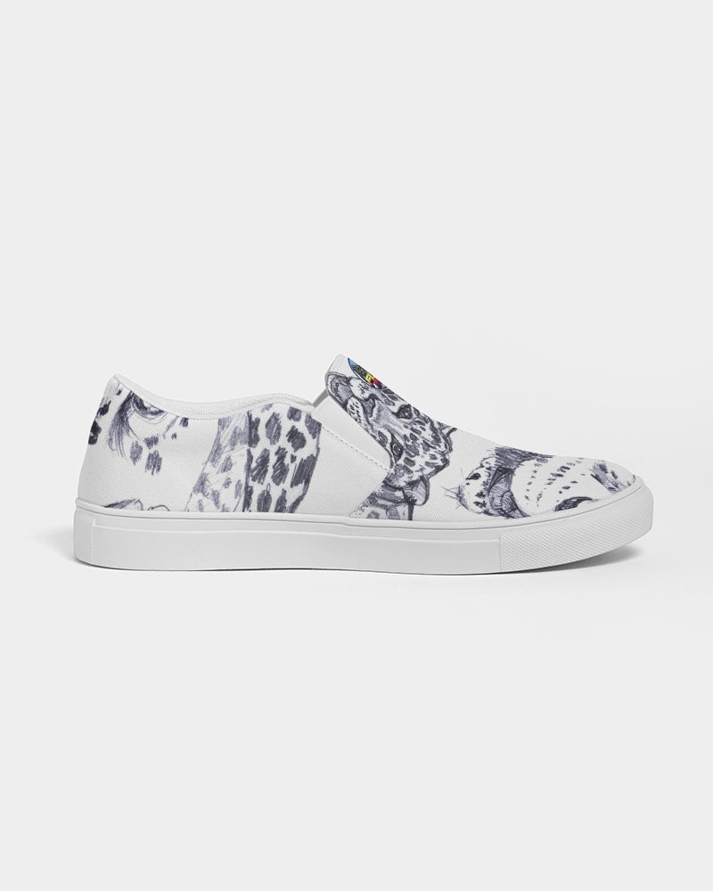 custom flite women's slip-on canvas shoe