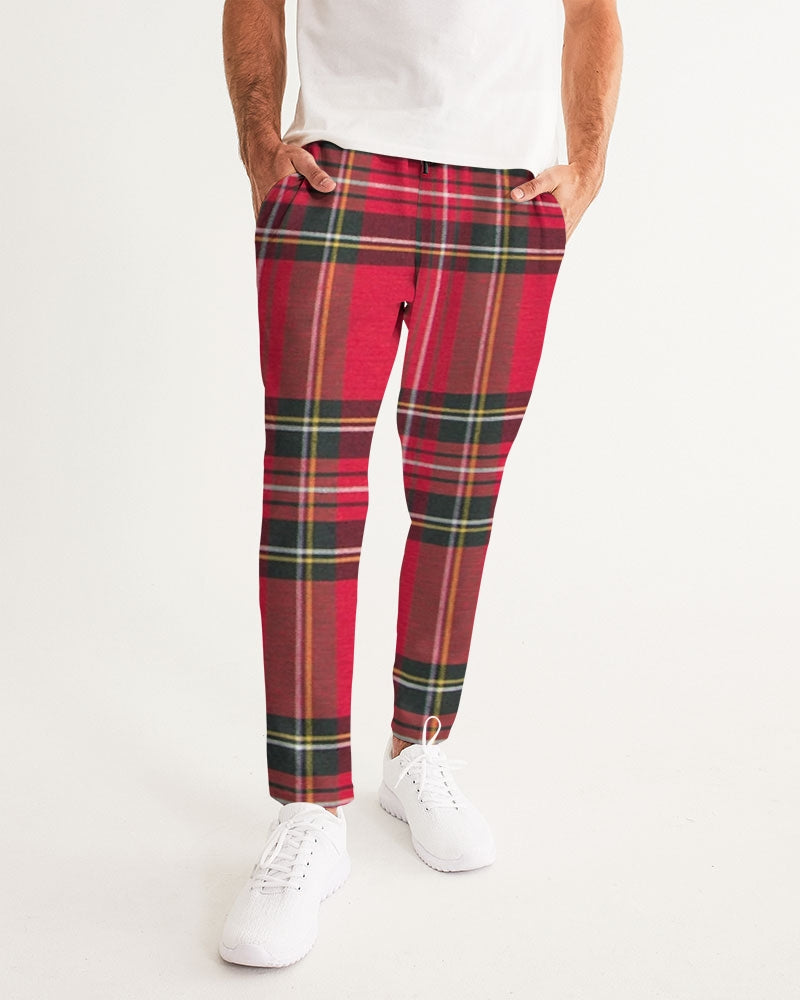 fz plaid too men's joggers