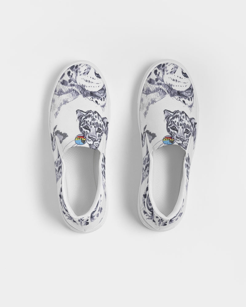 custom flite women's slip-on canvas shoe