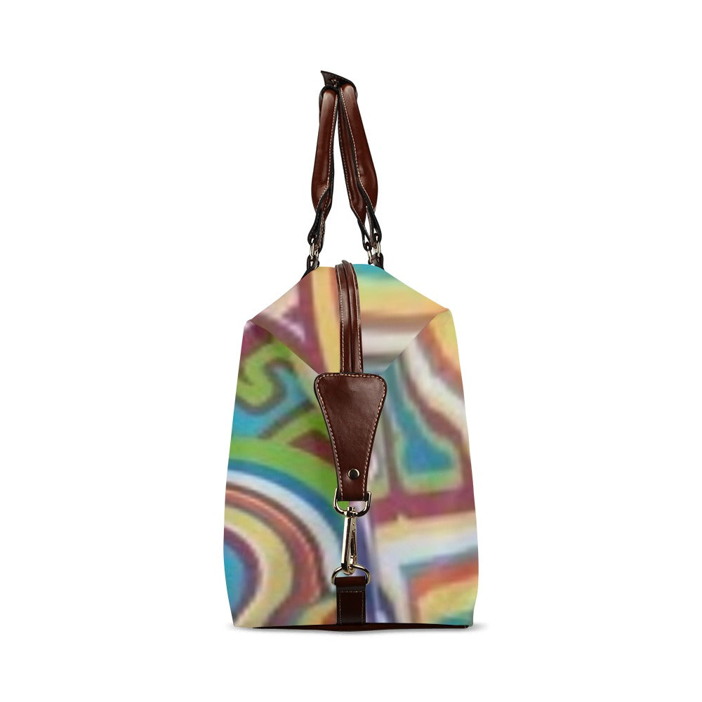 fz stripe travel bag flight bag(model 1643)