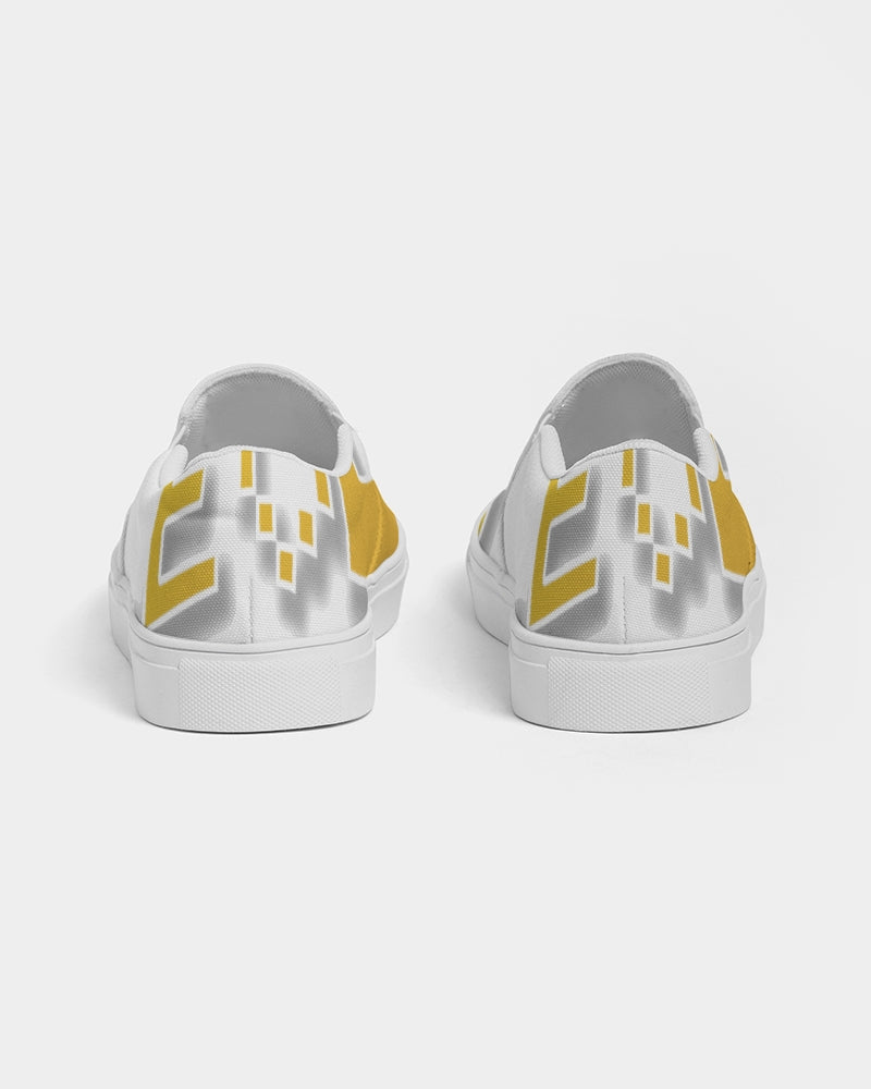 white zone upgraded women's slip-on canvas shoe