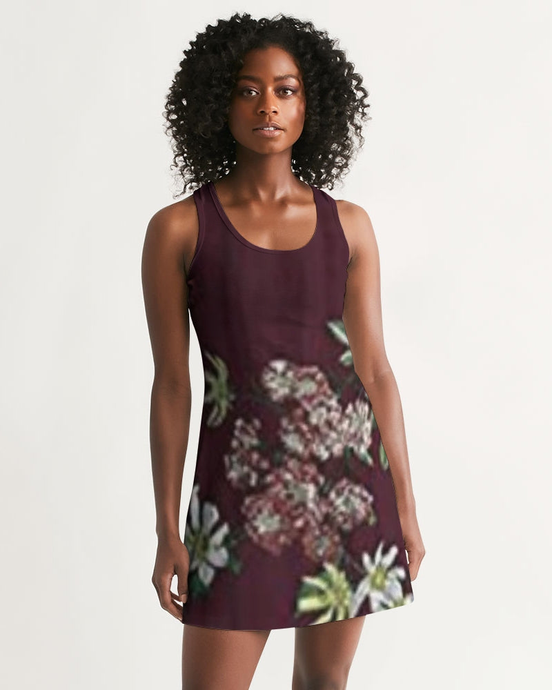 fz flower zone women's racerback dress