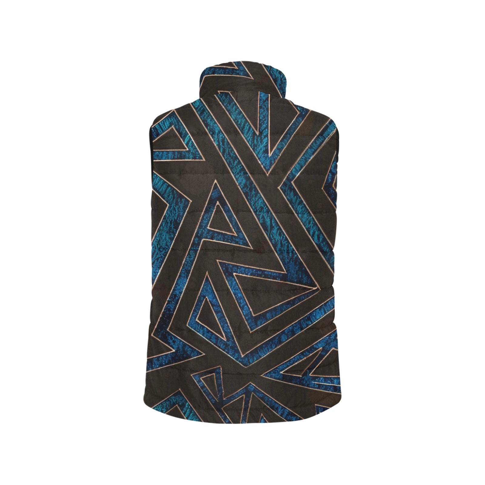 FZ Women's African Print Puff Jacket 4 - FZwear