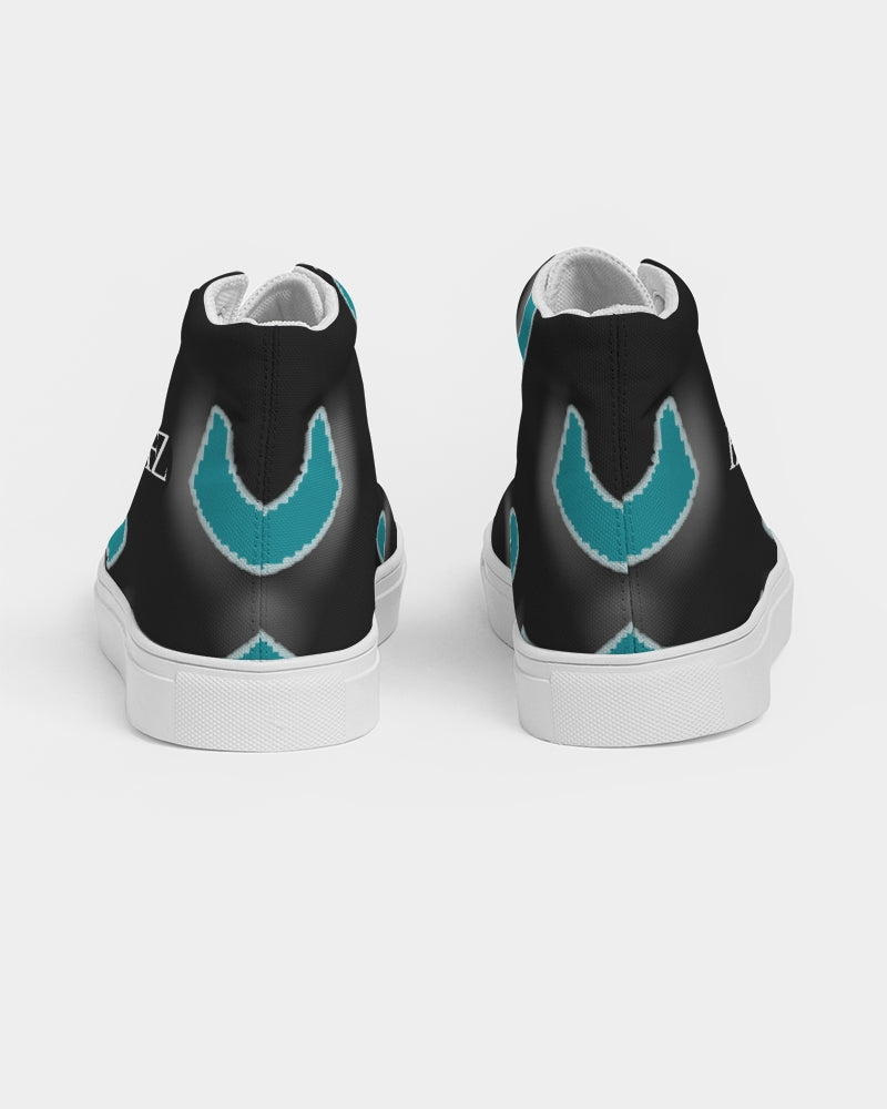 fz blue zone men's hightop canvas shoe