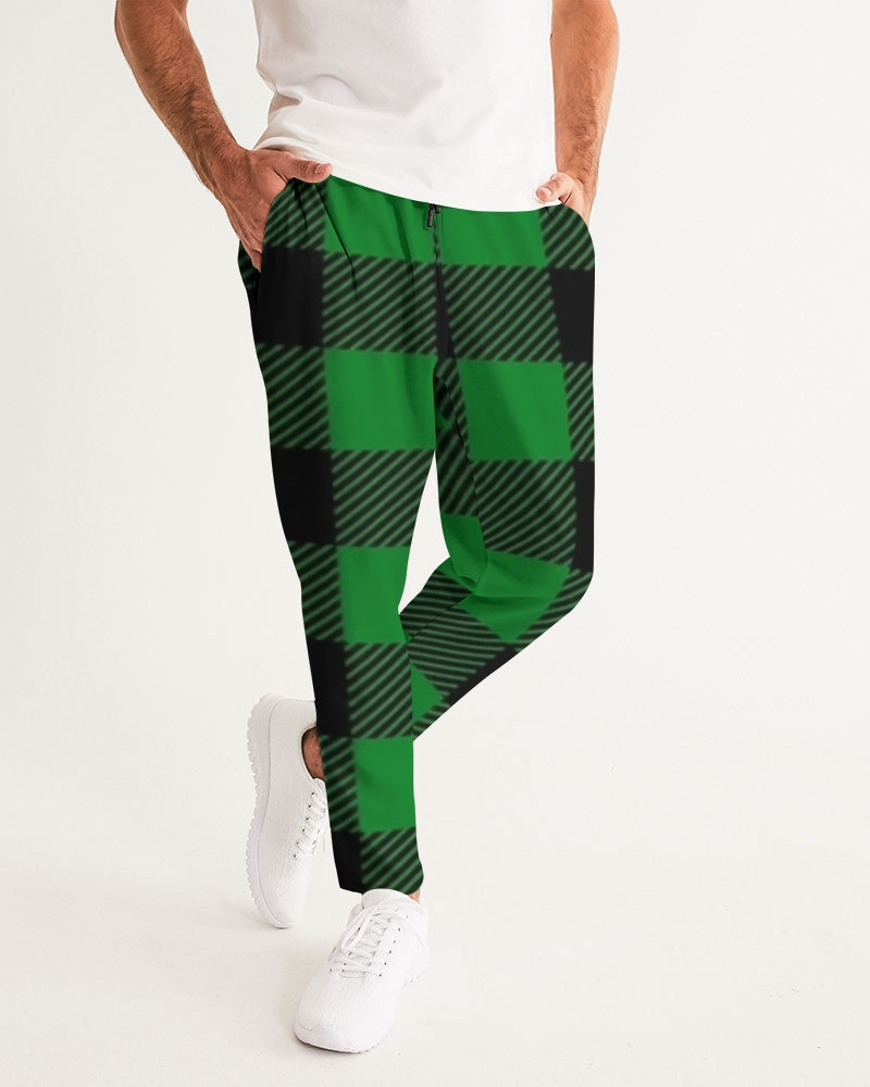 fz plaid men's joggers