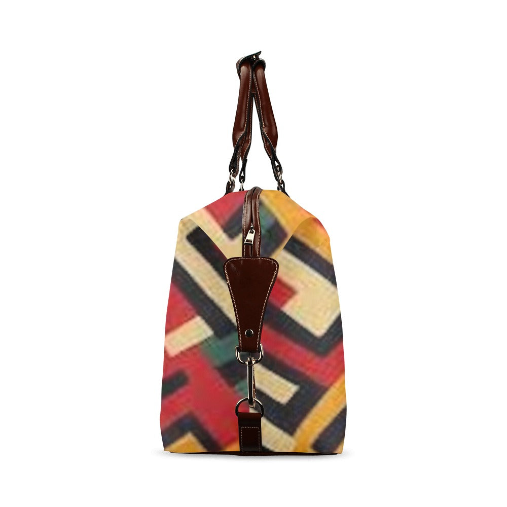 FZ AFRICAN PRINT FLIGHT TRAVEL BAG 1 - FZwear