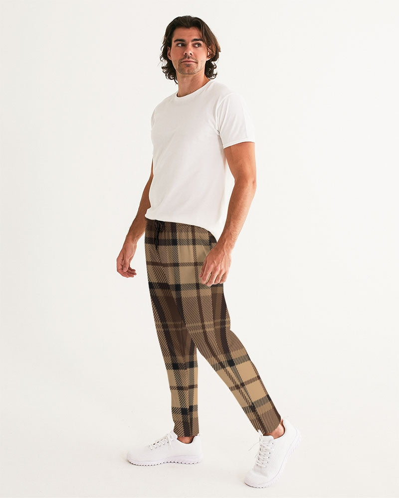 fz plaid men's joggers