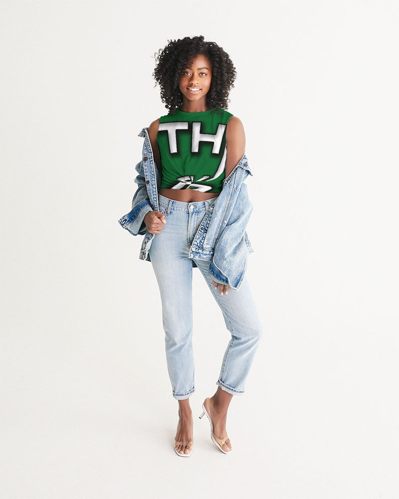 garden flite women's twist-front tank