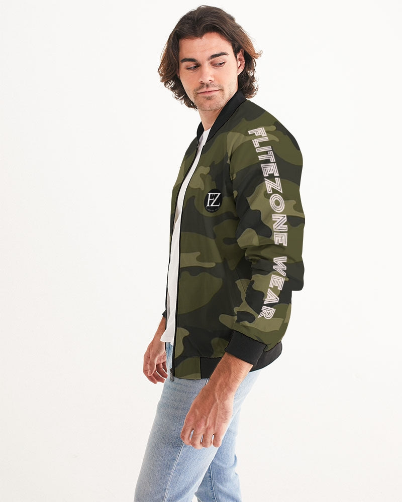 darker shade men's bomber jacket
