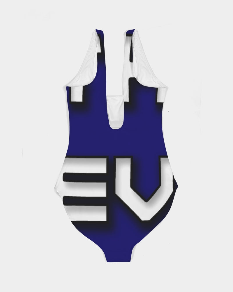 blue sea women's one-piece swimsuit