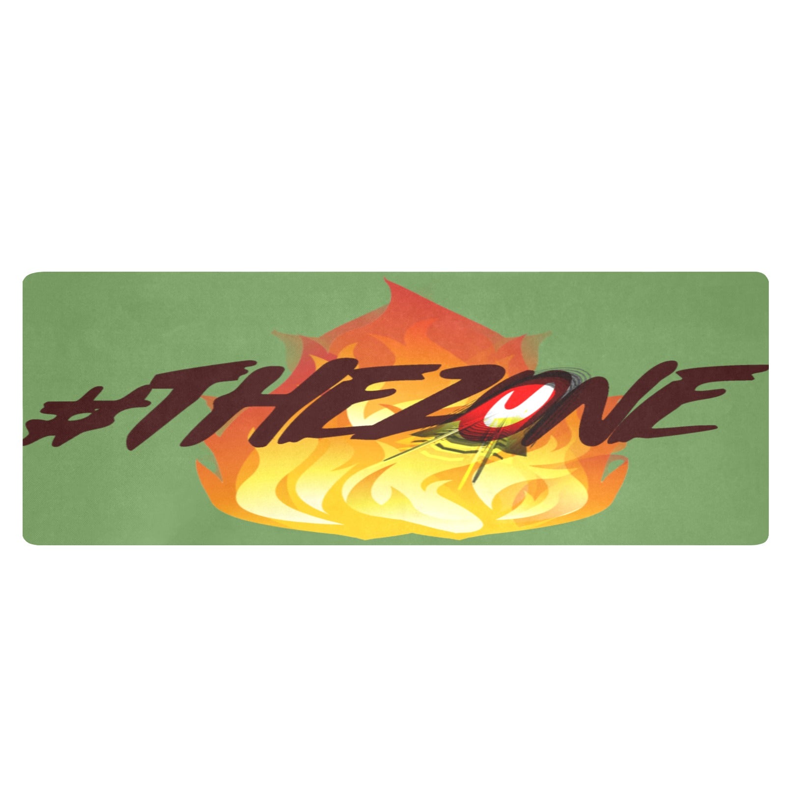 fz zone kitchen mat one size / fz kitchen zone mat - green kitchen mat 48"x17"