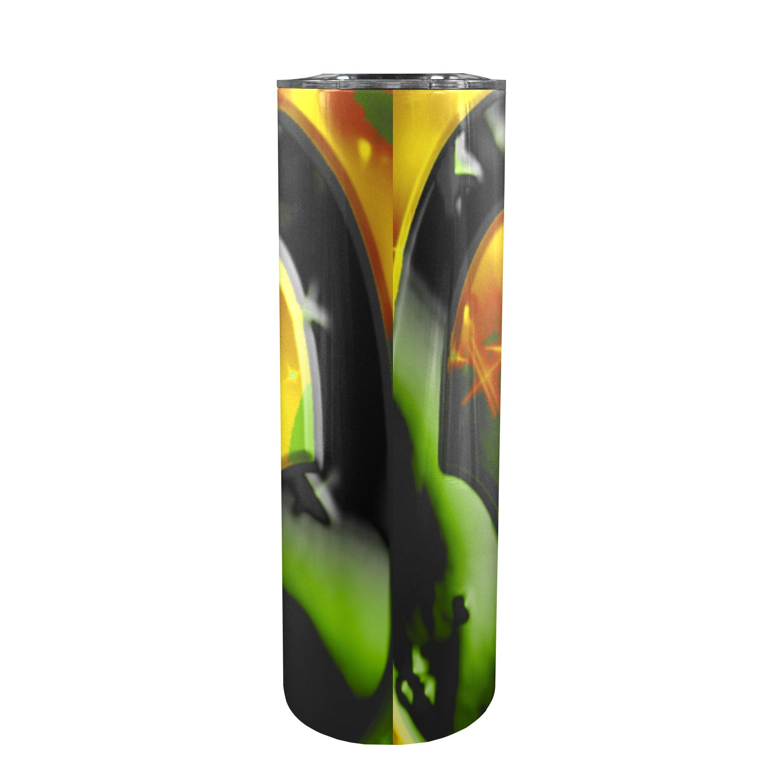 fz cold cup 20oz tall skinny tumbler with lid and straw