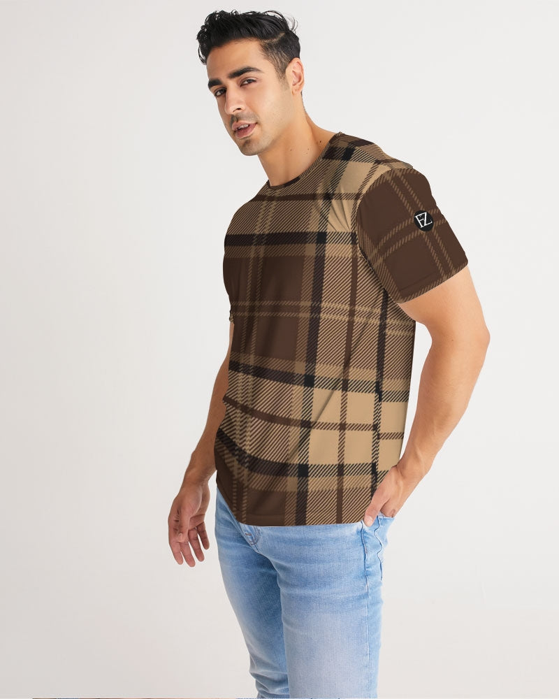 fz plaid men's tee
