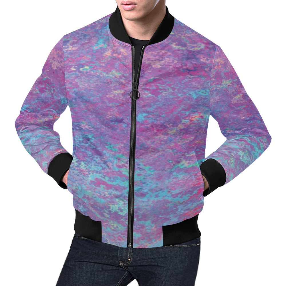 fz men's designer jacket men's all over print casual jacket (model h19)