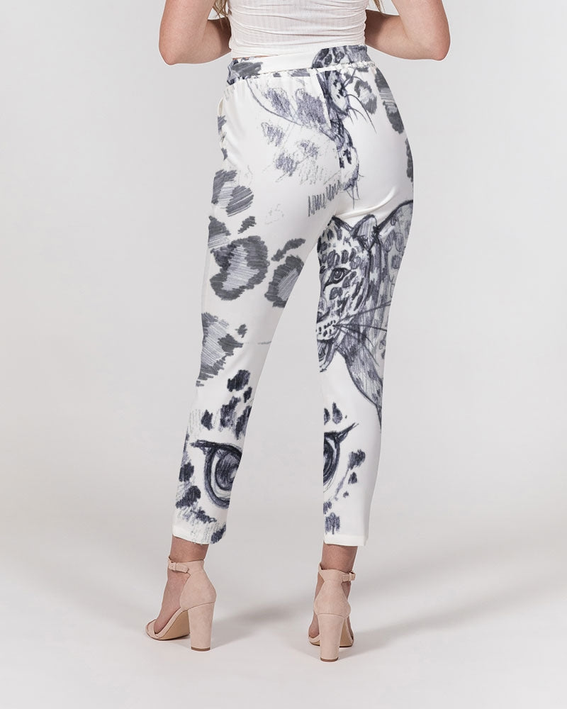 custom flite women's belted tapered pants