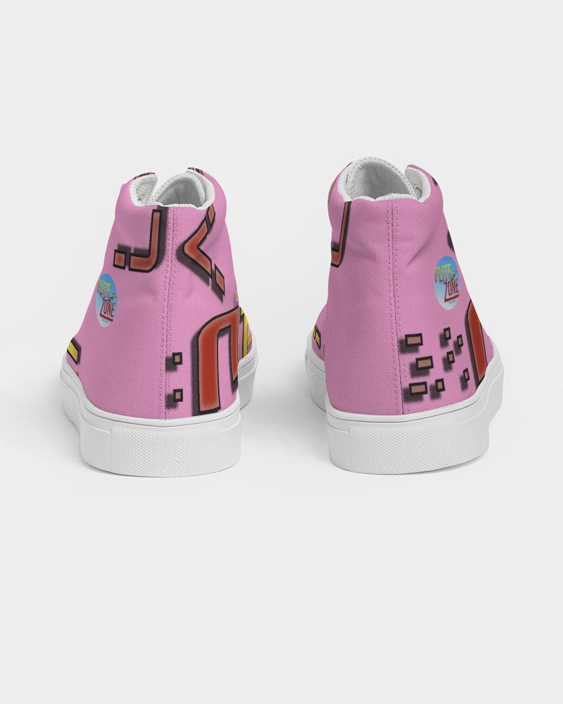 raging bull women's hightop canvas shoe