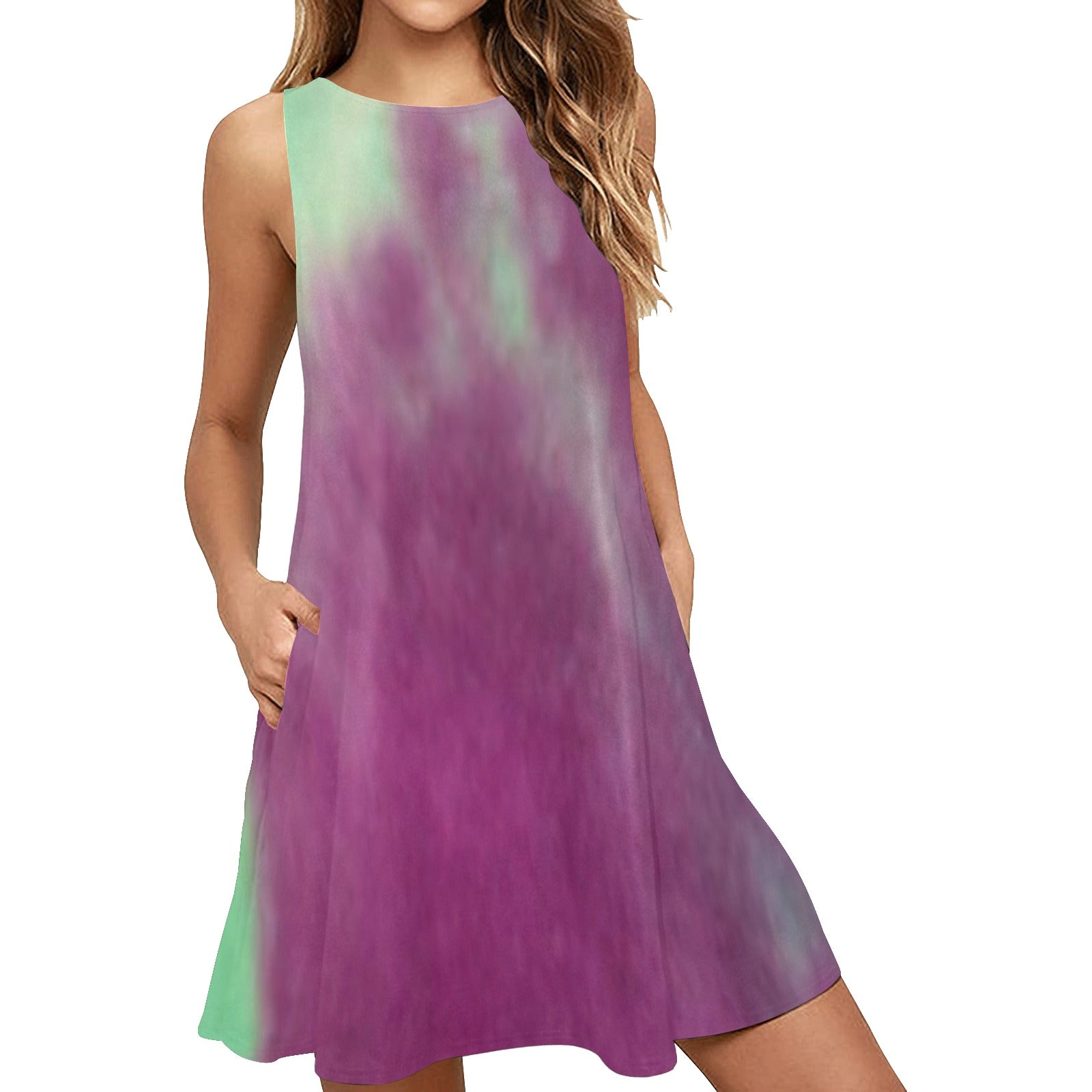 fz women's tie dye dress