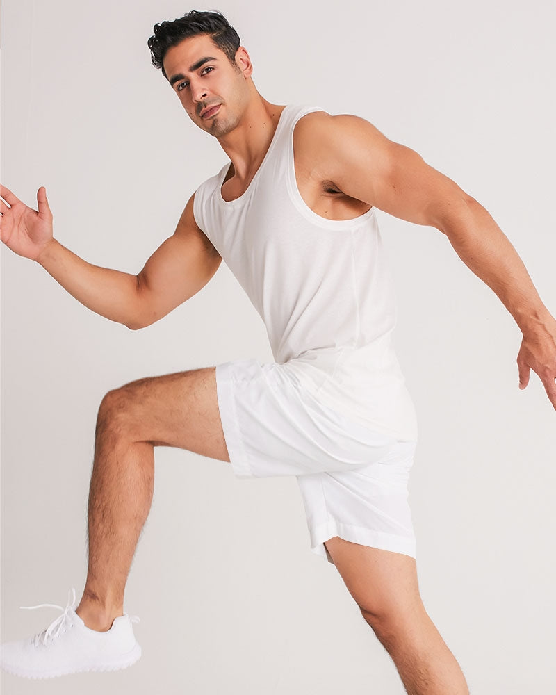 white flite men's jogger shorts