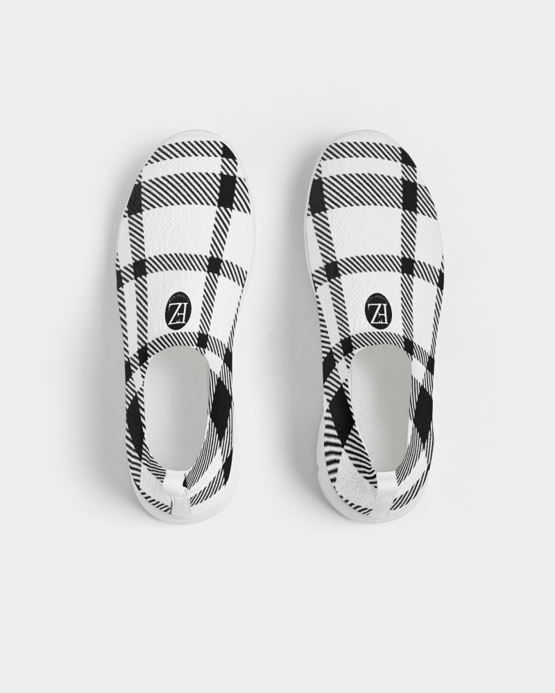 plaid flite too women's slip-on flyknit shoe