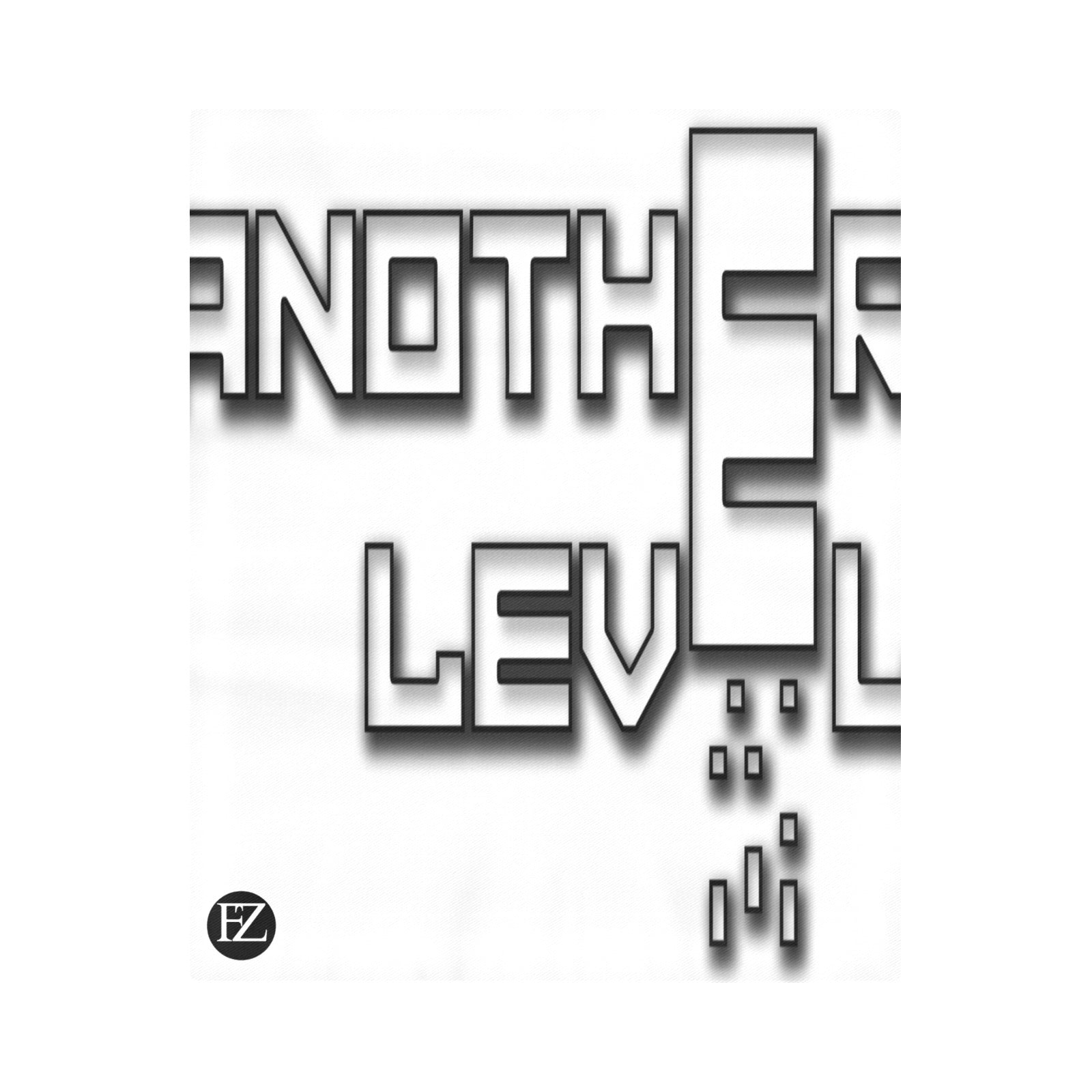 fz levels duvet cover one size / fz levels duvet cover - white all-over-print duvet cover 86"x70" (one side)