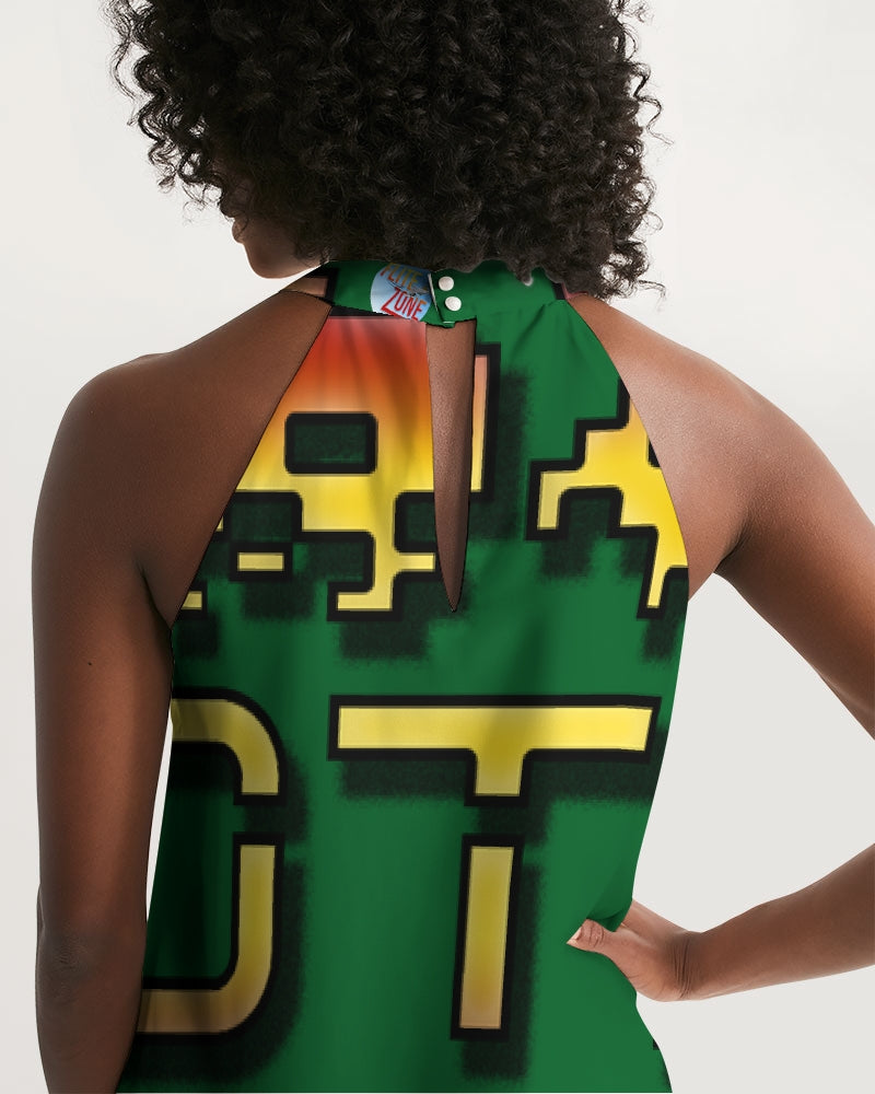 nature zone women's halter dress